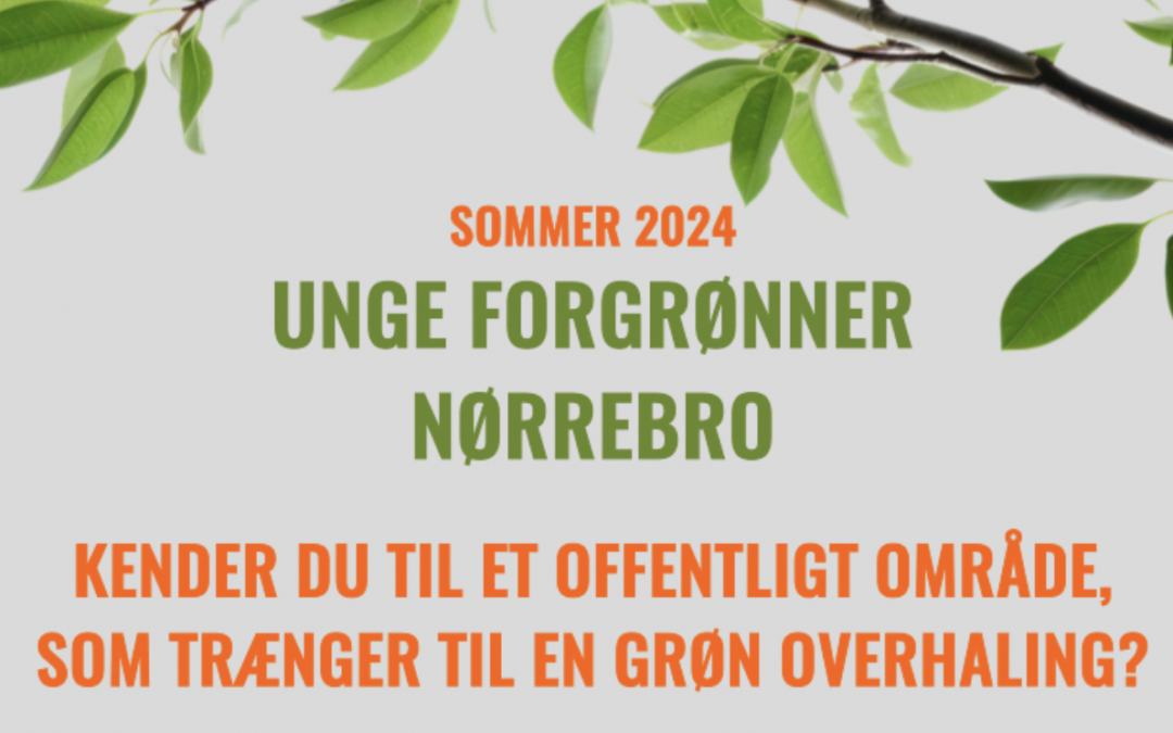 Open Call: Forskønnelse af Nørrebro i sommerferien